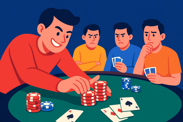 Blefe no Poker: Como Usar a Agressividade de Forma Inteligente